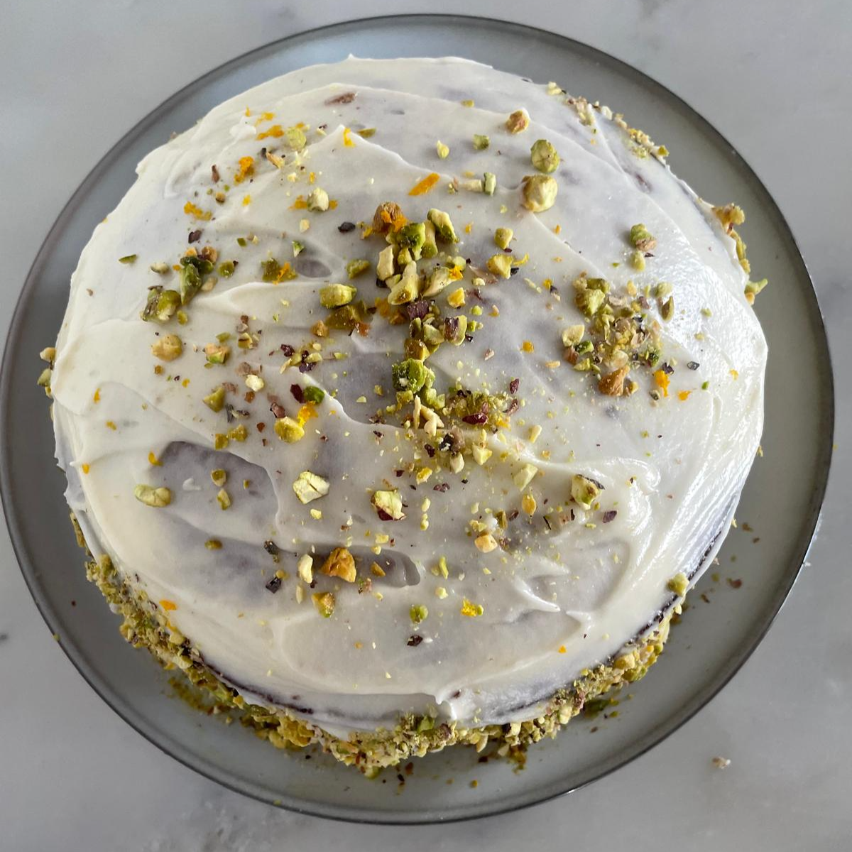 Carrot and pistachio cake 23 cm  Main Image