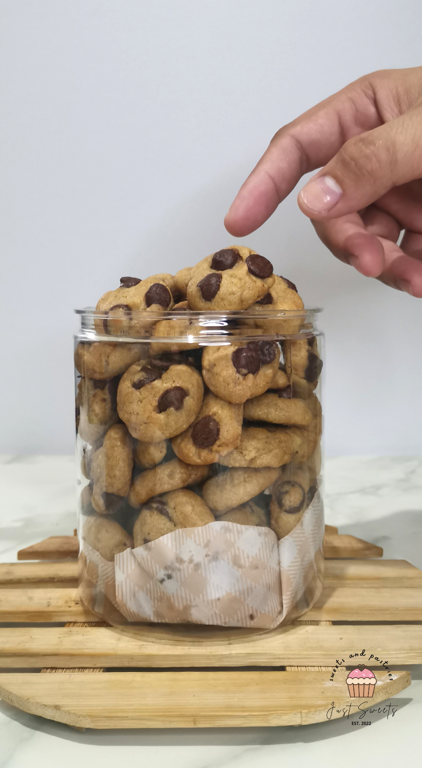 Cookies in a Jar | Bite size Cookies - (approx. 40 pcs/300 grams)