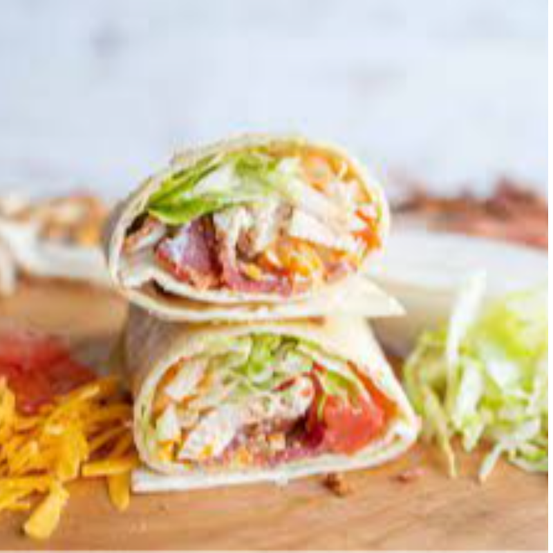 Chicken & Bacon Wrap Main Image