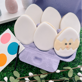 Paint Your Own Eggs (in carton w/ paint & brush)