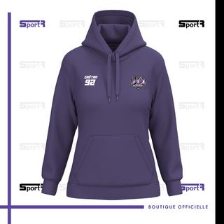 Sweat Capuche - Violet (Femmes)