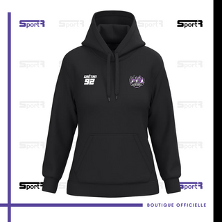 Sweat Capuche - Noir (Femmes)