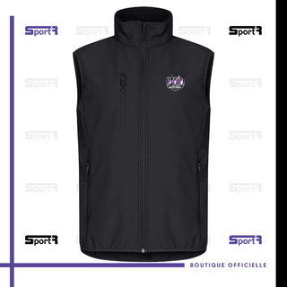 Softshell Sans Manches - Noir