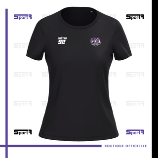 T-shirt Coton - Noir (Femmes)