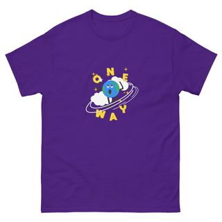 One Way t-shirt - Purple