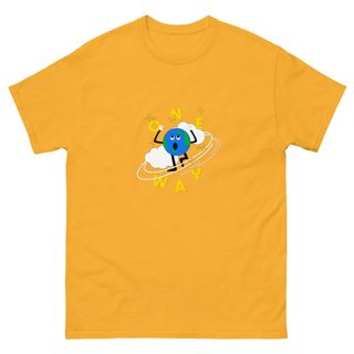 One Way t-shirt - Yellow