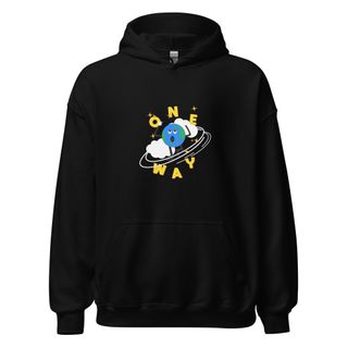 One Way hoodie - Black