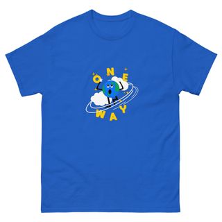 One Way t-shirt - Blue