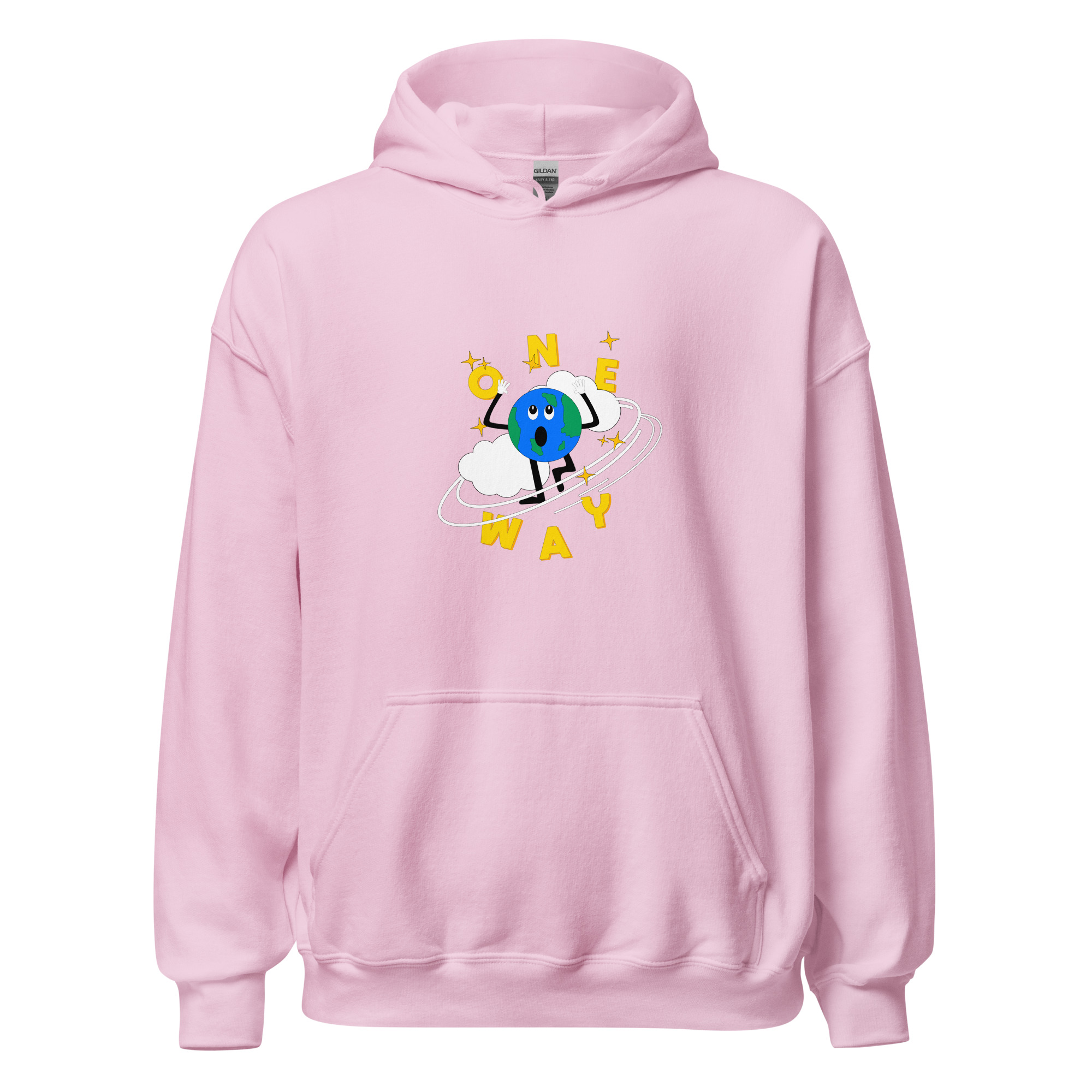 One Way hoodie - Pink Main Image