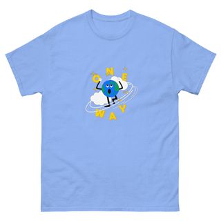 One Way t-shirt - Light Blue