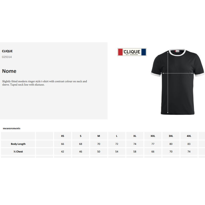 T-shirt Adultes Unisexe - Bleu marine/Blanc 