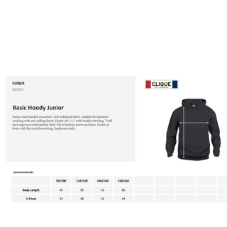 Sweat à capuche Enfants - Bleu roi