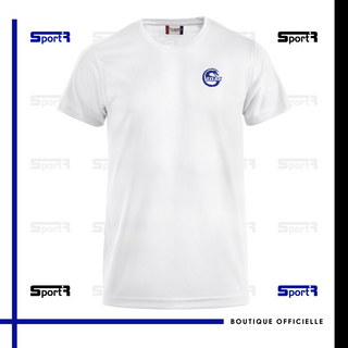 T-shirt polyester Blanc - Hommes & Enfants