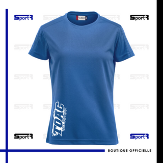 T-shirt Polyester Bleu Femmes