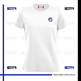 T-shirt polyester Blanc - Femmes