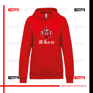 Sweat à Capuche - Rouge (Femmes)