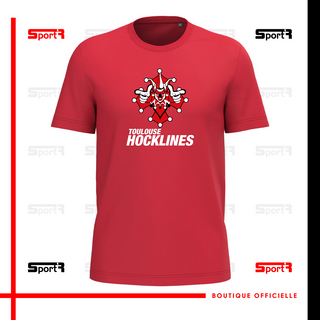 T-Shirt Coton - Rouge (Hommes & Enfants)