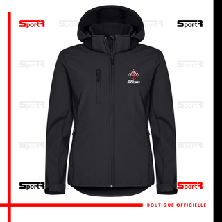 Softshell capuche - Noir (Femmes)