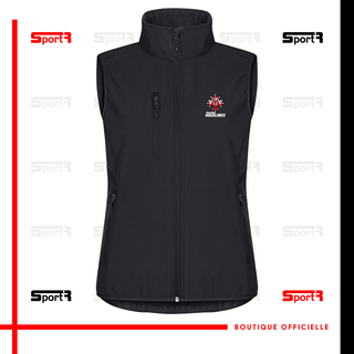 Softshell sans manches - Noir (Femmes)