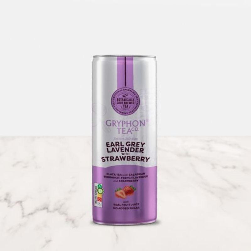 SPARKLING TEA EARL GREY LAVENDER WITH STRAWBERRY (250ML X 24)