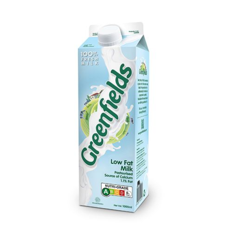 FRESH MILK - LOW FAT "GREENFIELDS"	