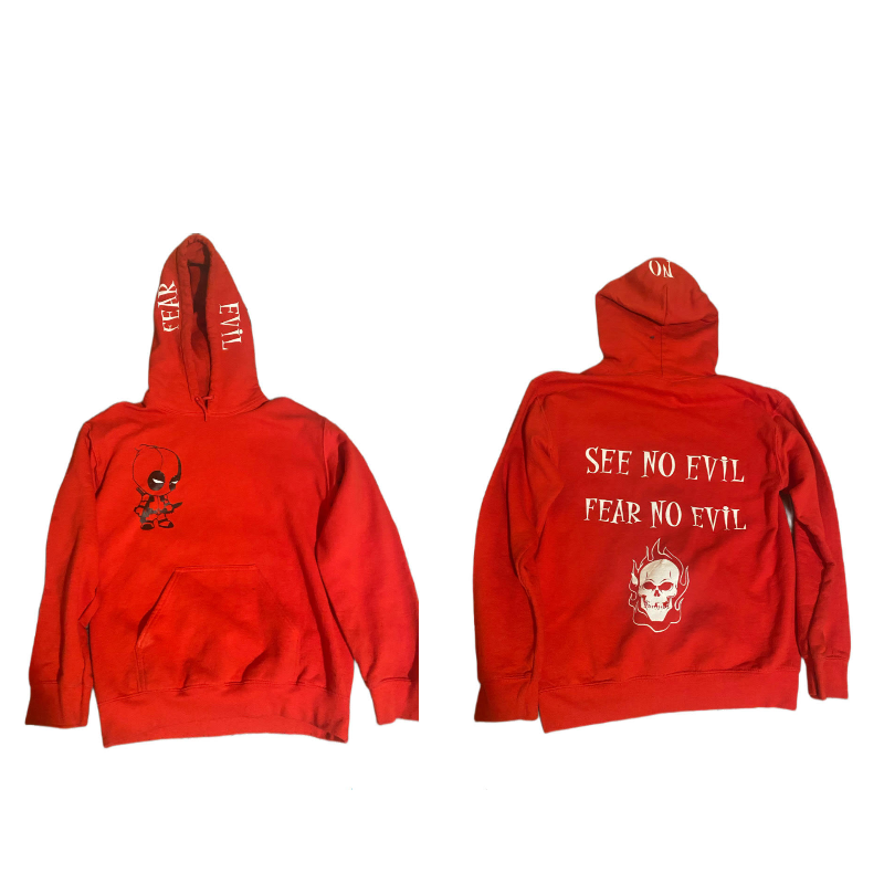 "Fear No Evil" Hoodie Main Image