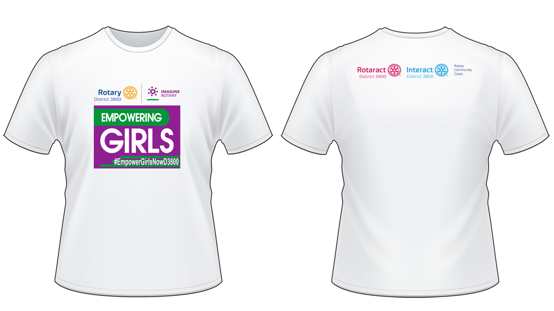 Empowering Girls Now 2022 T-Shirts