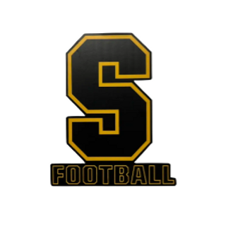 Block S Football Decal