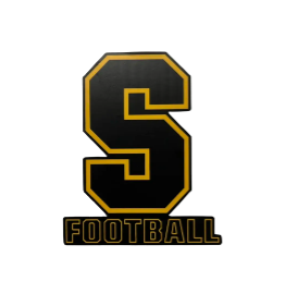 Block S Football Decal