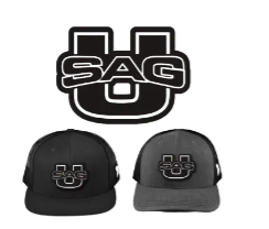 Balck and White Leather Patch Sag U 