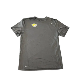 Mens Black Short Sleeve Dri-Fit W/Sabercat Logo