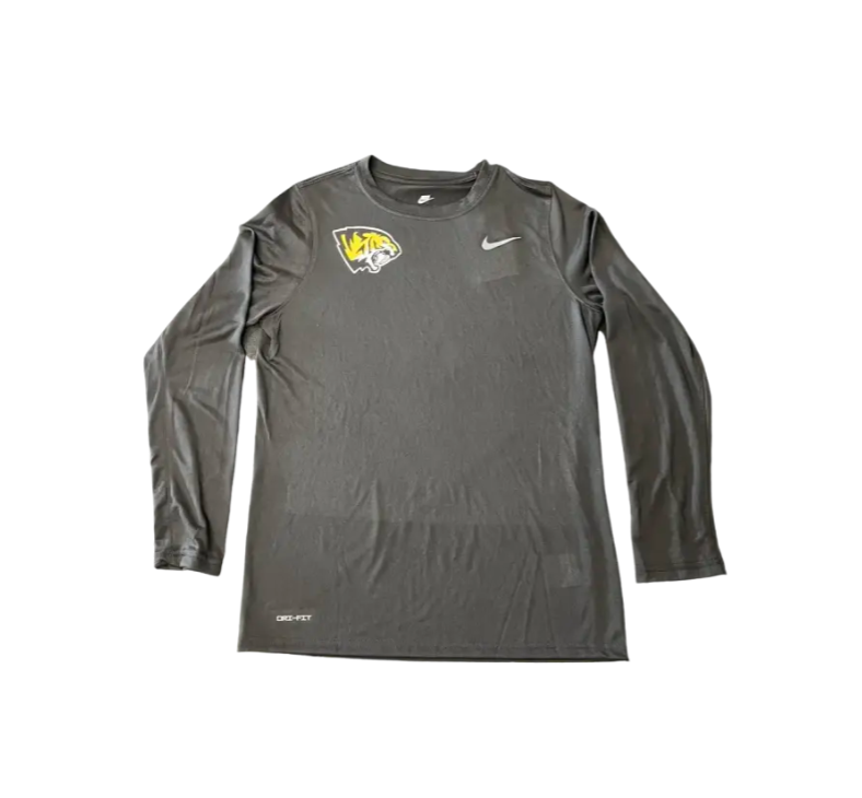 Youth Black Long Sleeve Dri-Fit 