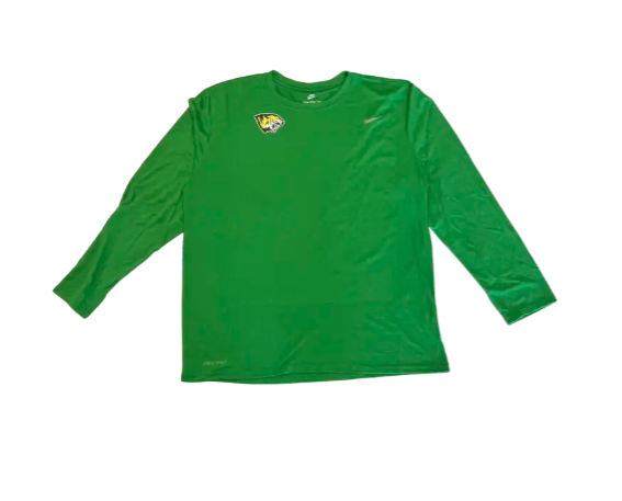  "Tug Green"  Long Sleeve Nike Dri-Fit Training T-Shirt Main Image