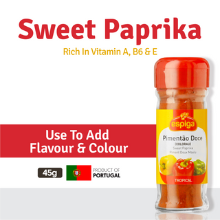 LUS-ES-017-A Espiga Sweet Paprika Ground 45G