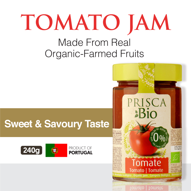 SBR-PR-010-A Prisca Bio Organic Tomato Jam (No Added Sugar) 240G Main Image