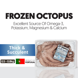 FDC-CA-001-F Canosa Raw Octopus In Tray 500g