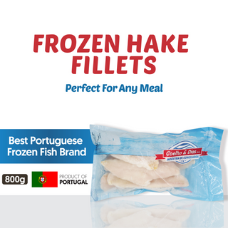 COD-CD-011-F Coelho Dias Wild Caught Atlantic Hake Fillets (Approx: 800g)