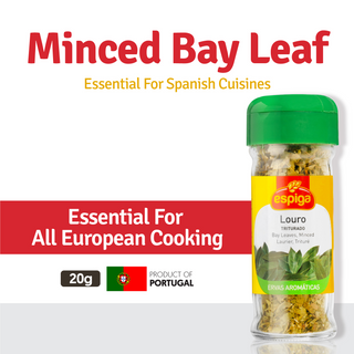 LUS-ES-023-A Espiga Bay Leaf Minced 20G