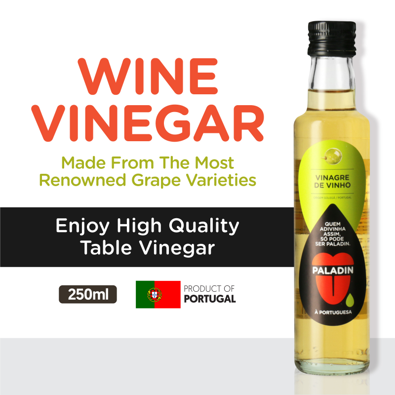 MEG-PA-004-A Paladin White Wine Vinegar 250ml Main Image