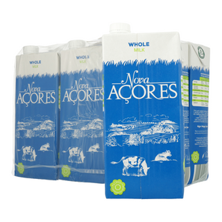 LAC-NA-003-A Nova Acores Whole UHT Milk 6 X 1L