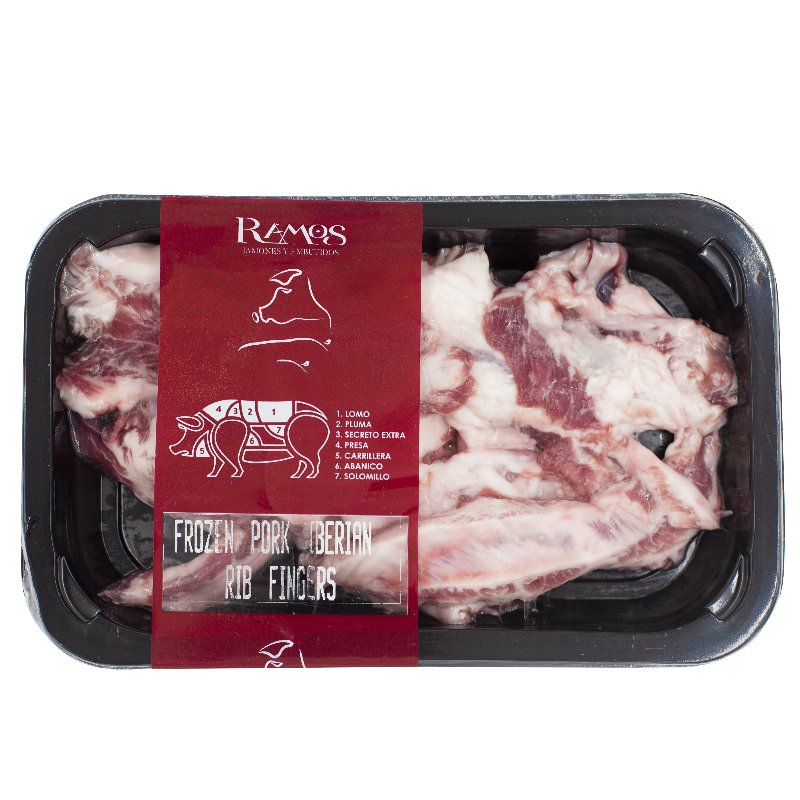 CAL-RA-009-F Ramos Iberian Pork Finger Ribs 300g Main Image