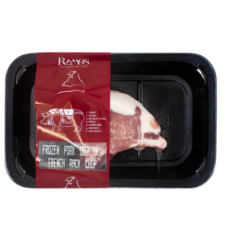 CAL-RA-010-F Ramos Iberian Pork Sliced Frenched Rack Chop 240g