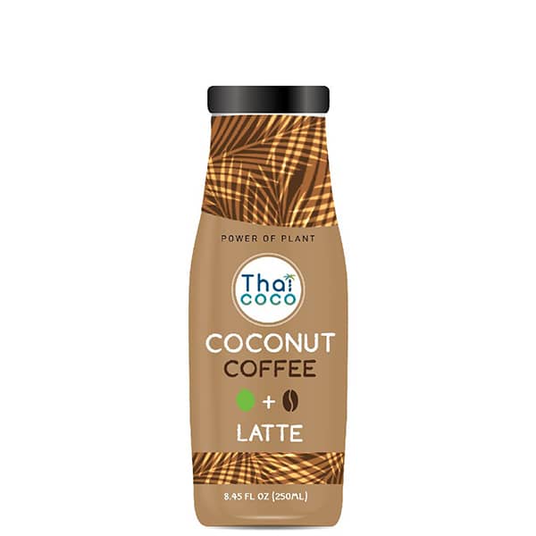 250ml Coconut coffee + latte
