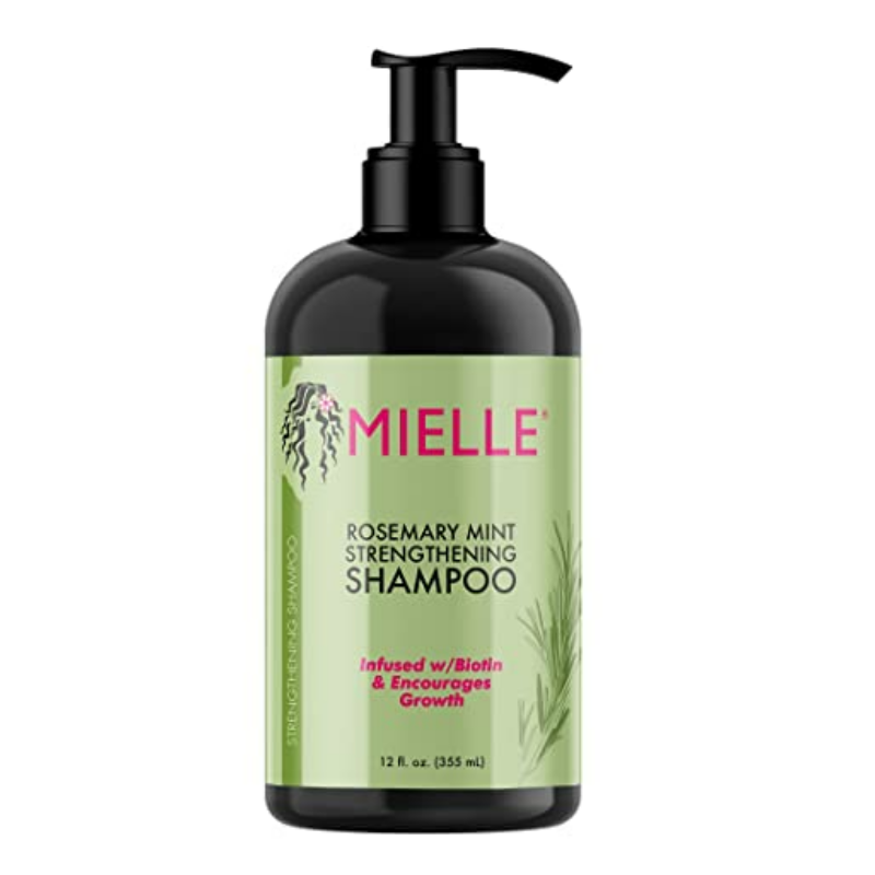 Mielle Organics Rosemary Mint Strengthening Shampoo Infused with Biotin, 12 Ounces Large Image