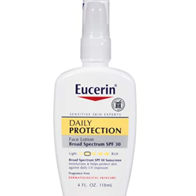 Eucerin Daily Protection Face Lotion - Broad Spectrum SPF 30 -4 fl. oz pump bottle Large Image