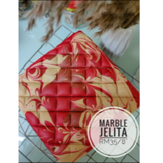 MARBLE JELITA ORIGINAL / PANDAN / RED VELVET