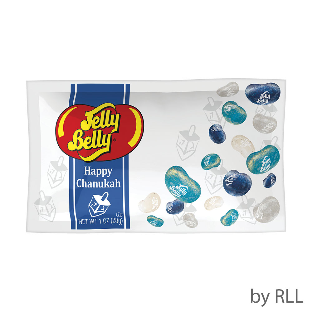 Happy Chanukah Jelly Belly Blue/White Assortment Large Image