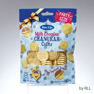 SOLD OUT - Party Sized Chocolate Gelt (50 pieces)