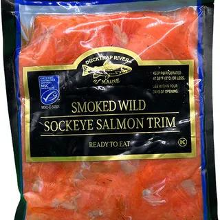 Wild Smoked Sockeye Trim