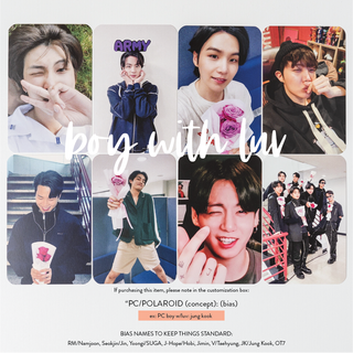 Photocard (1) - Boy With Luv